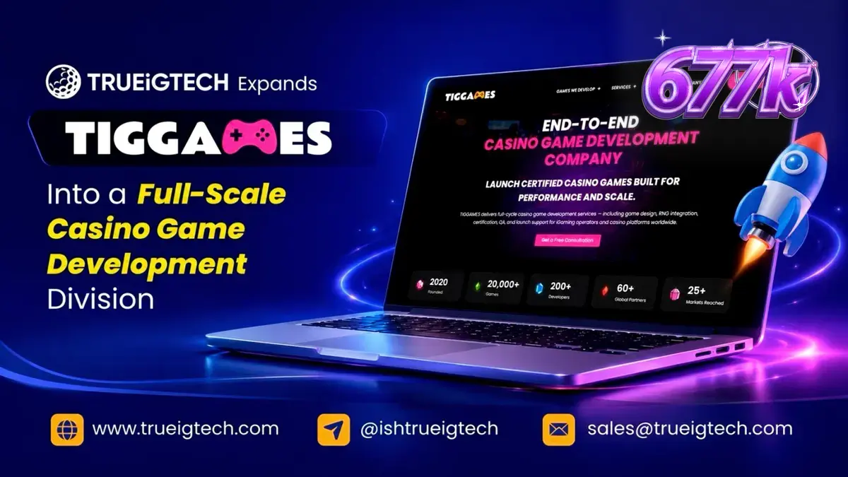 Interface de desenvolvimento de jogos de cassino da TIGGAMES
